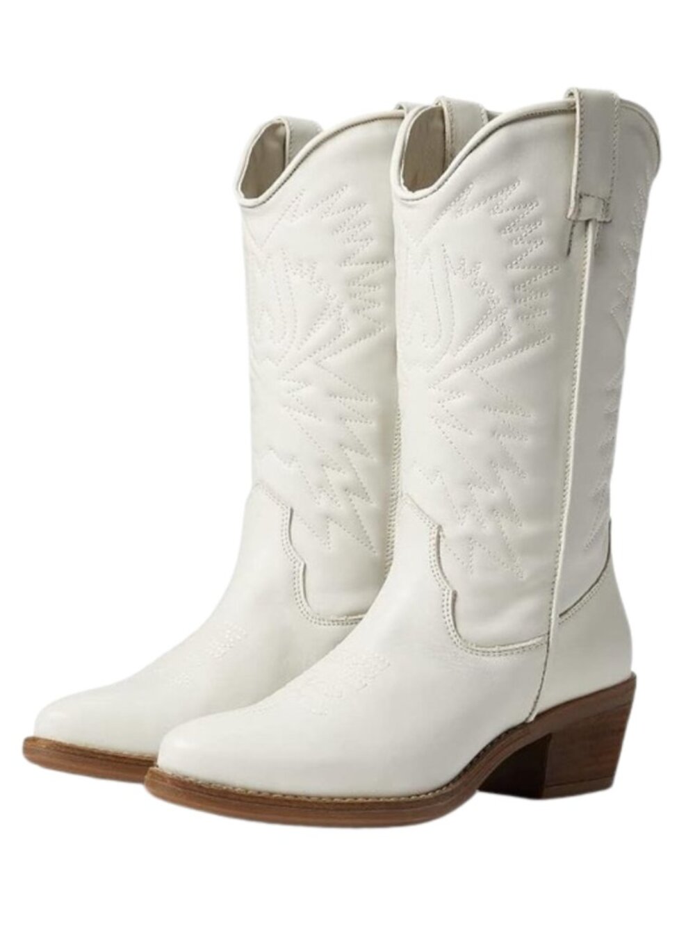 🤠 Steve Madden | Hayward Cowboy Boots - White